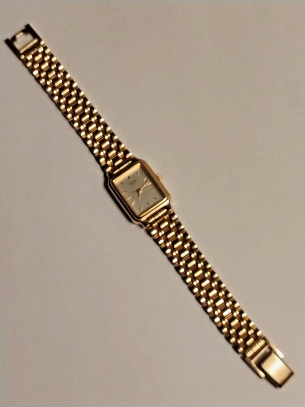 Ladies Seiko Tank Style Watch TESTED! New Battery